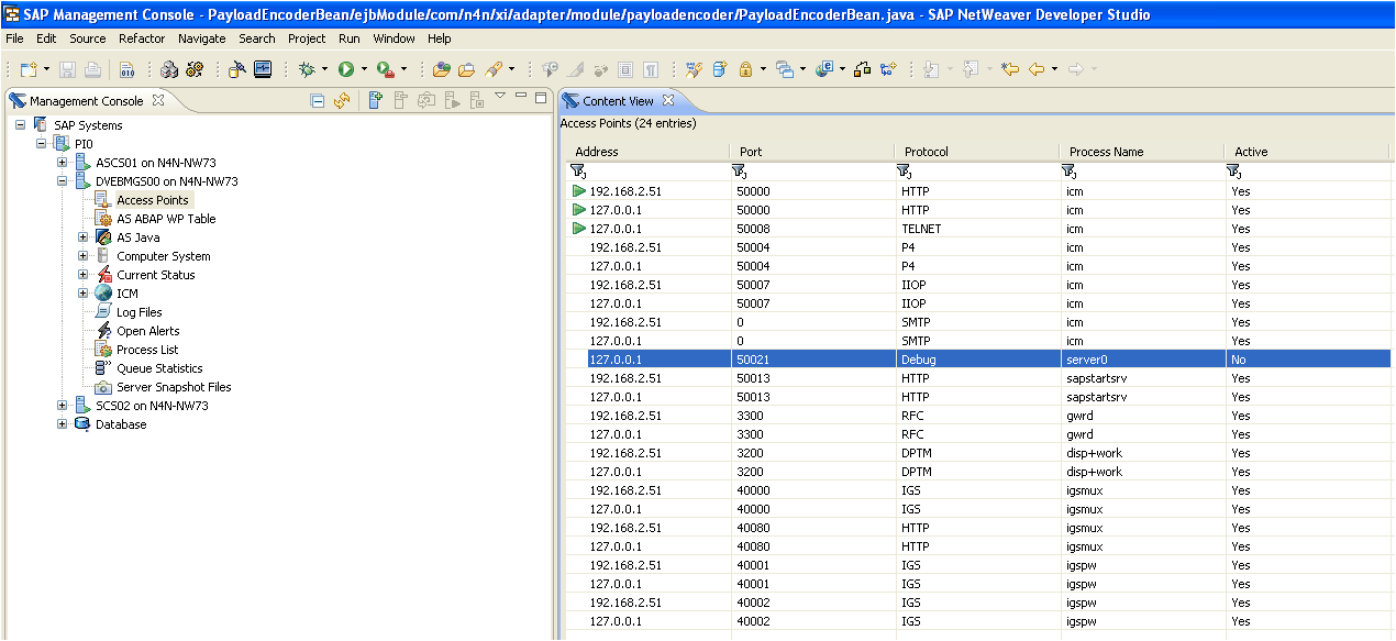 Netweaver Development Studio: Debug remoto – Nick4Name